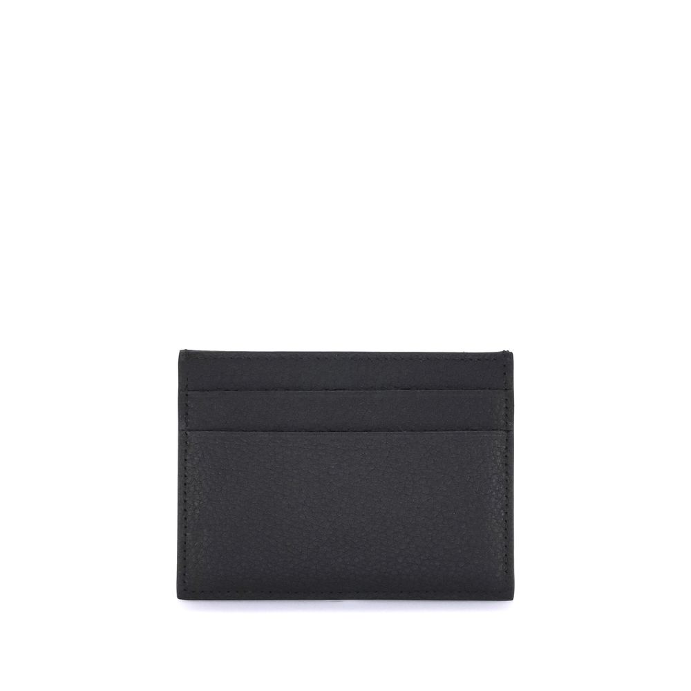 Balenciaga Black Calf Leather Card Holder