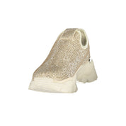 Laura Biagiotti Beige Polyurethane Sneakers