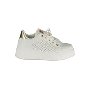 Laura Biagiotti White Polyester Sneakers