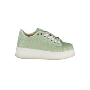 LAURA BIAGIOTTI Beige Polyester Polyurethane Sneaker
