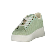 LAURA BIAGIOTTI Beige Polyester Polyurethane Sneaker