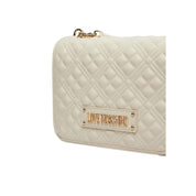 Love Moschino Beige Polyurethane Small Handbag