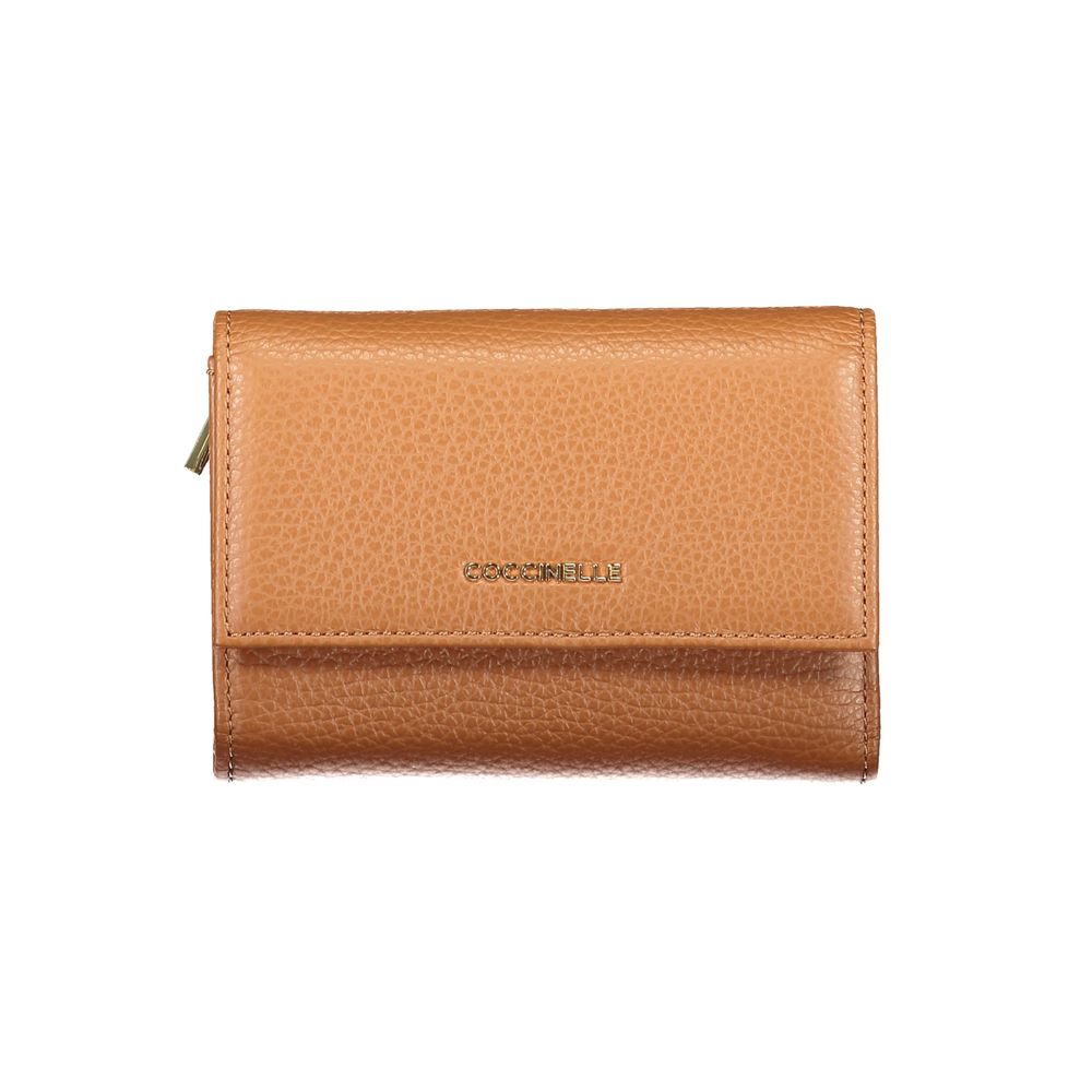 Coccinelle Marrone Leather Wallet