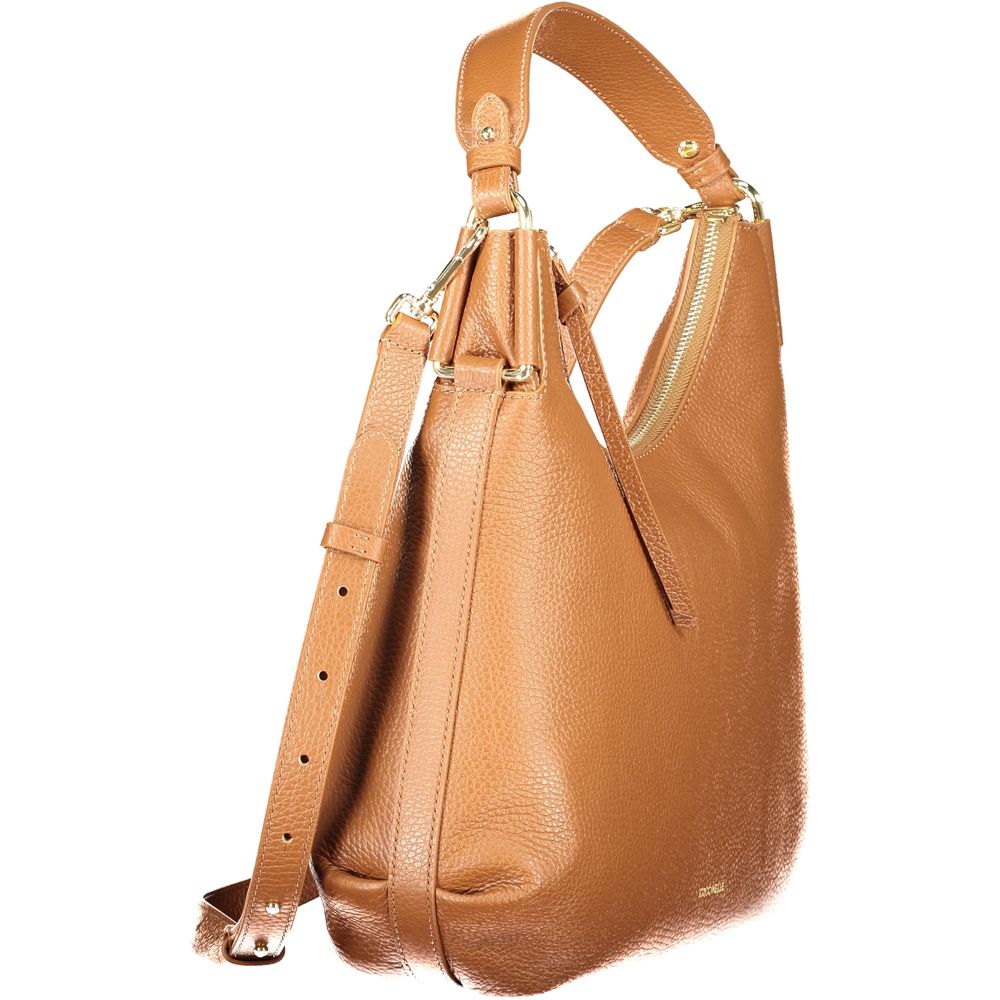 Coccinelle Brown Leather Handbag