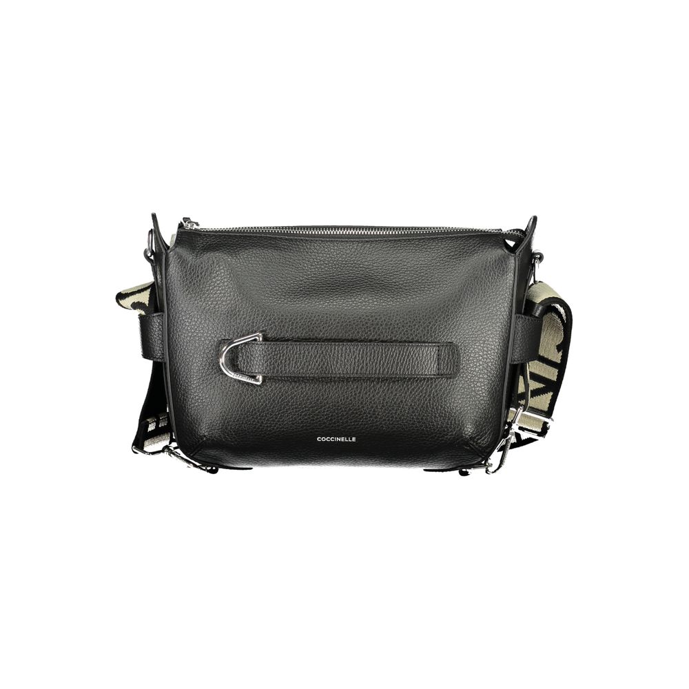 Coccinelle Nero Leather Shoulder Bag
