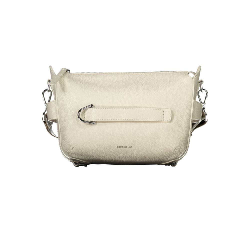 Coccinelle Bianco Leather Handbag
