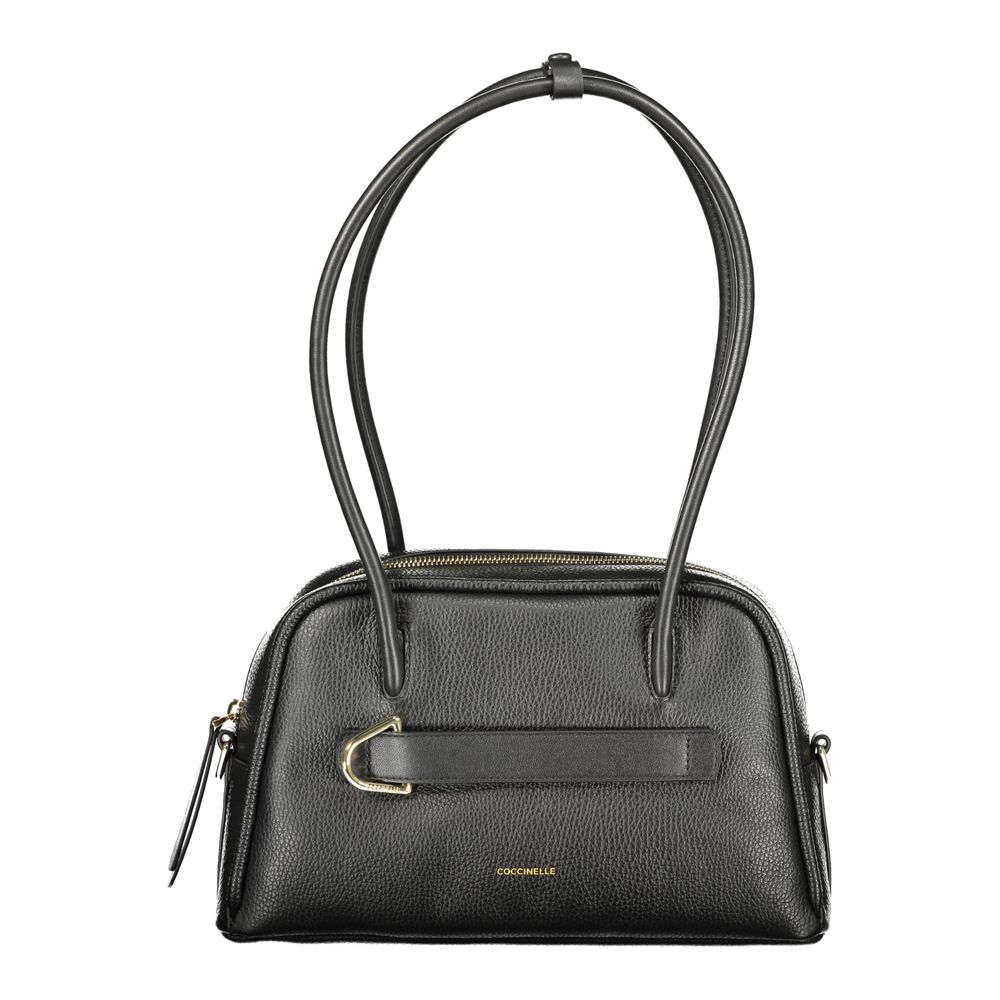 Coccinelle Black Leather Handbag
