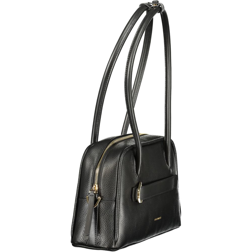 Coccinelle Black Leather Handbag