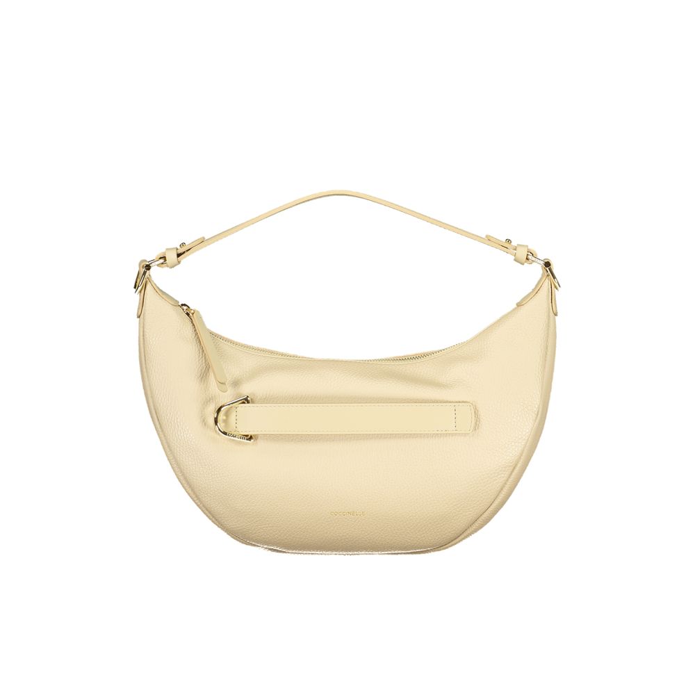 Coccinelle Beige Pelle Leather Handbag