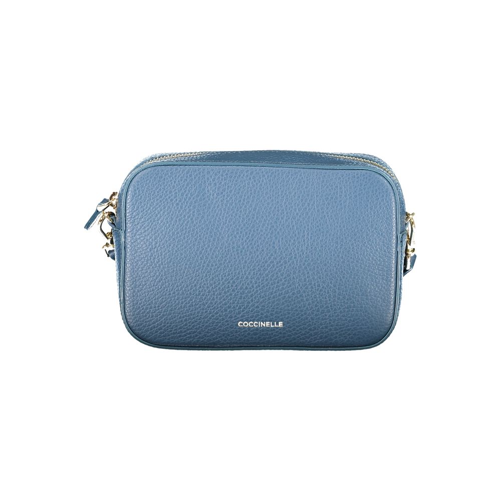 Coccinelle Blue Leather Handbag