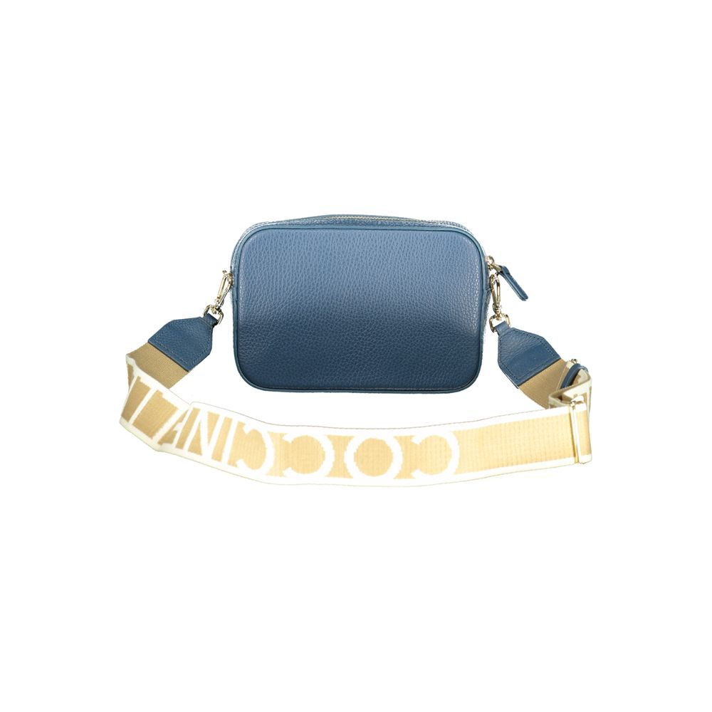 Coccinelle Blue Leather Handbag