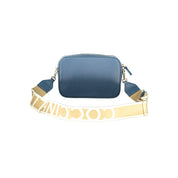 Coccinelle Blue Leather Handbag