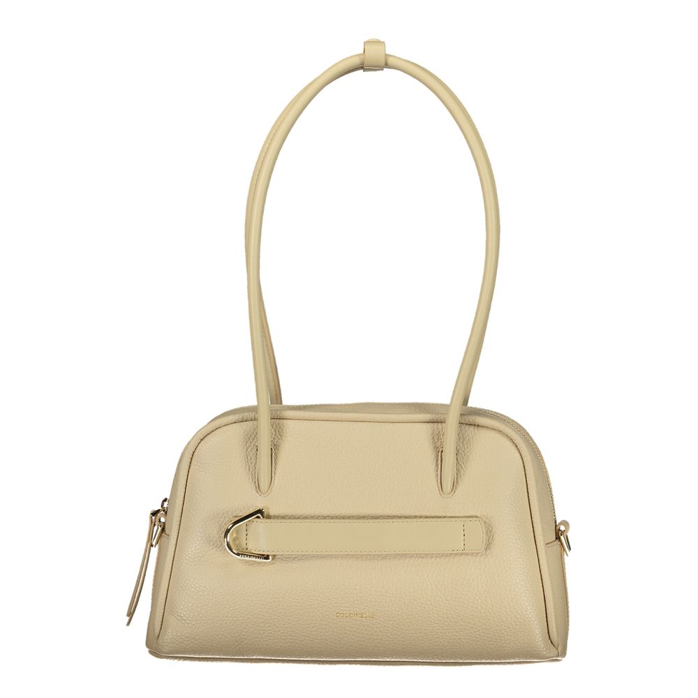 Coccinelle Beige Leather Handbag