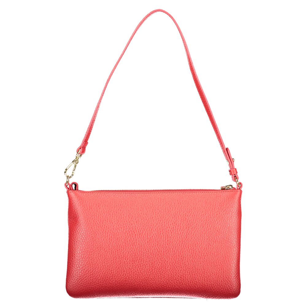 Coccinelle Rosso Leather Handbag