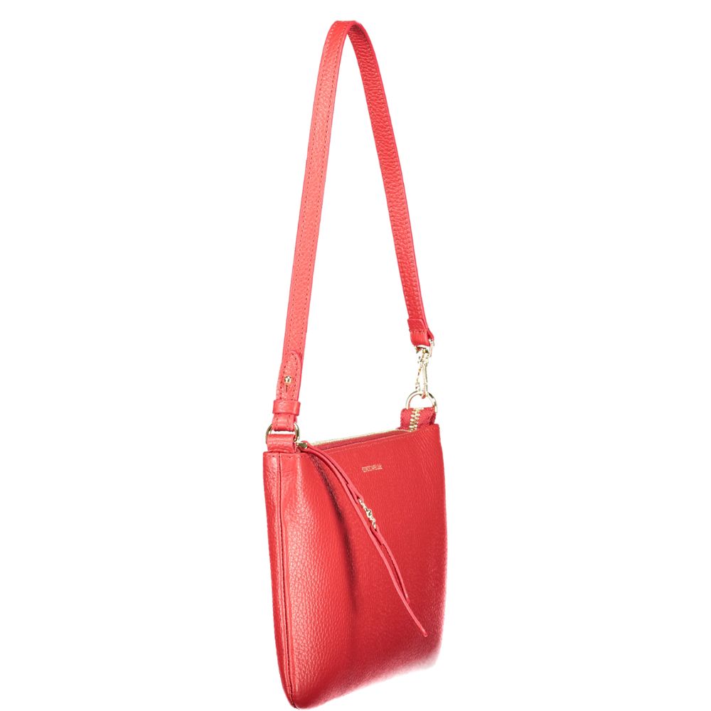 Coccinelle Rosso Leather Handbag