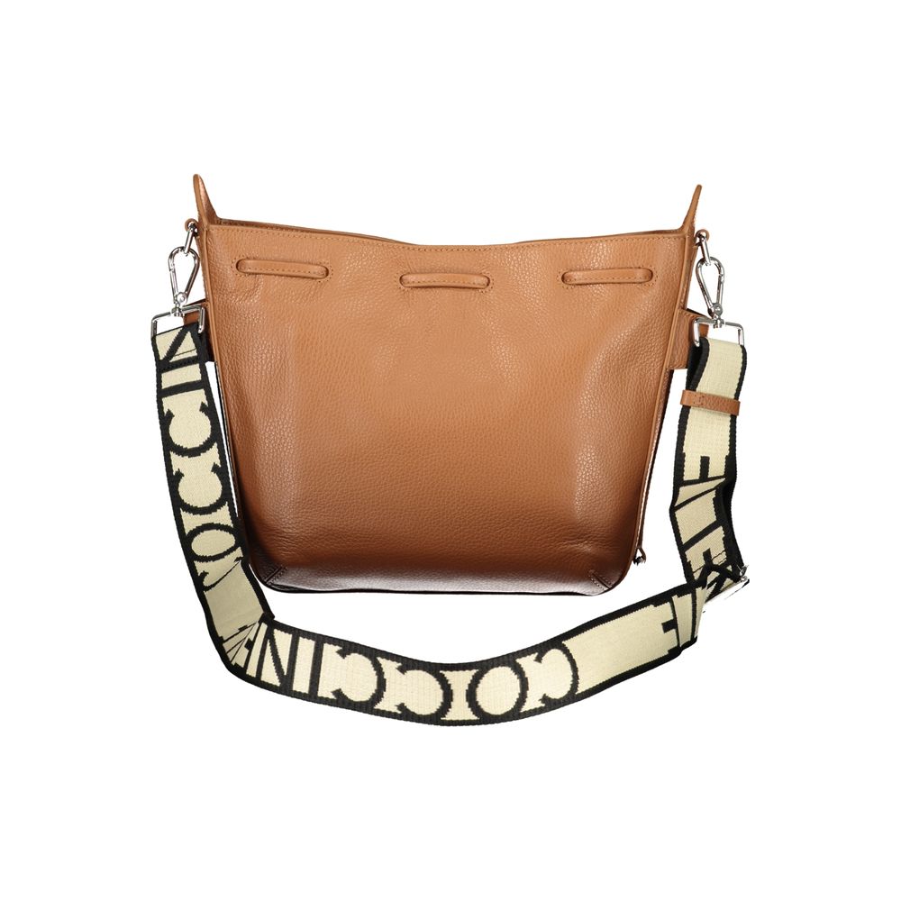 Coccinelle Marrone Pelle Leather Handbag