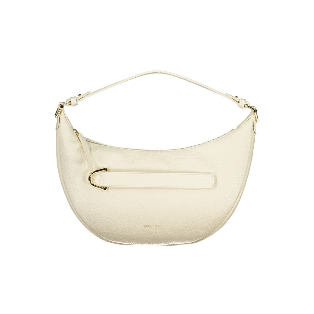 Coccinelle Bianco Leather Handbag