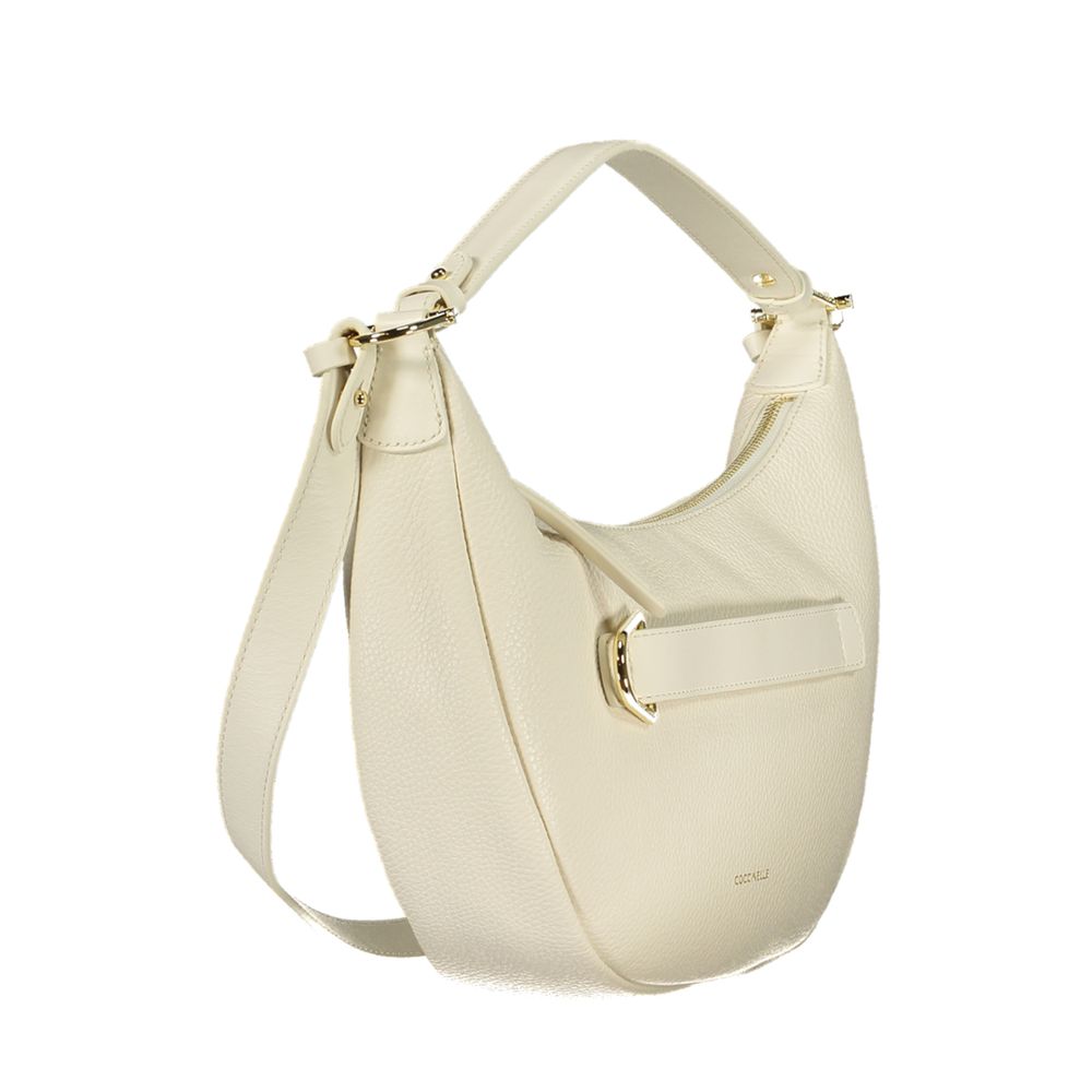 Coccinelle Bianco Leather Handbag