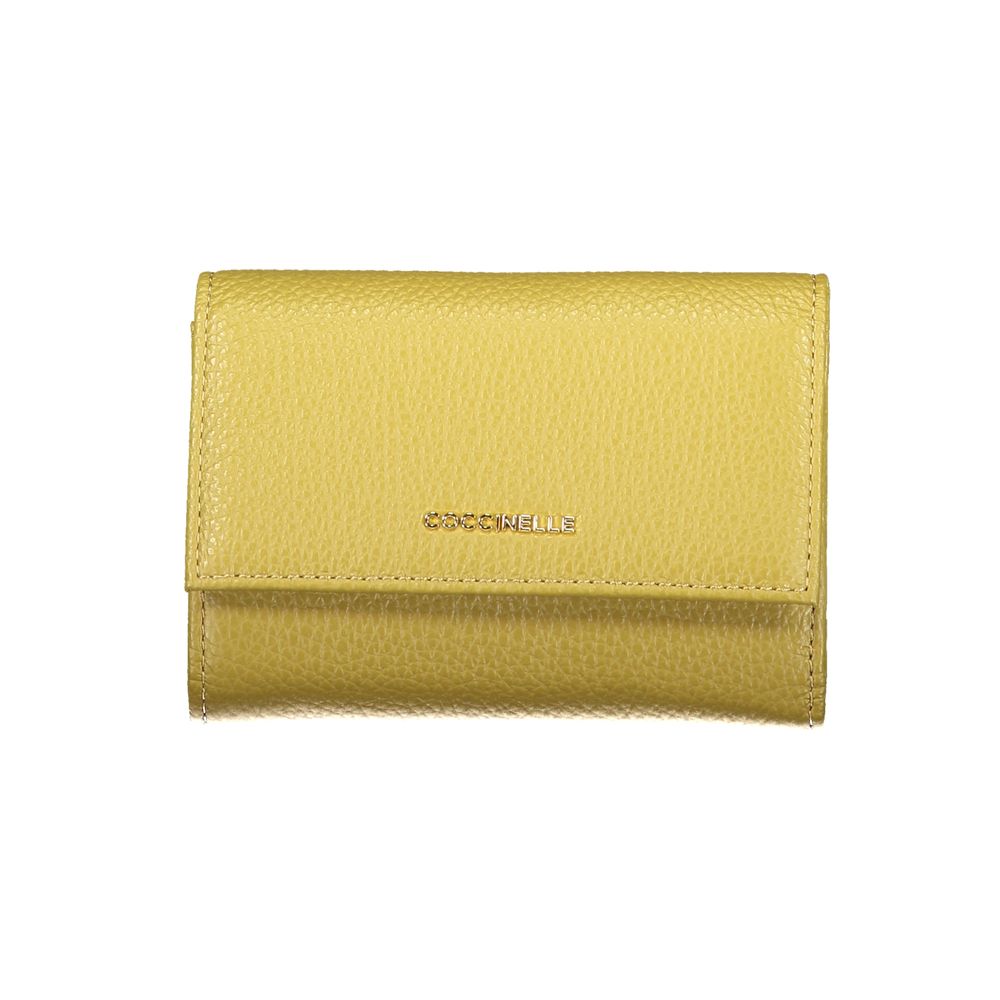 Coccinelle Verde Leather Wallet