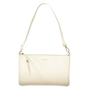 Coccinelle Bianco Leather Handbag