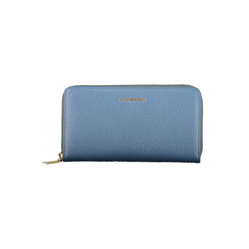 Coccinelle Blu Leather Wallet