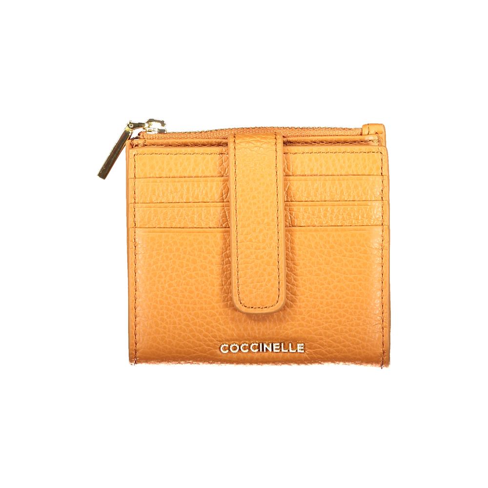 Coccinelle Arancione Pelle Wallet