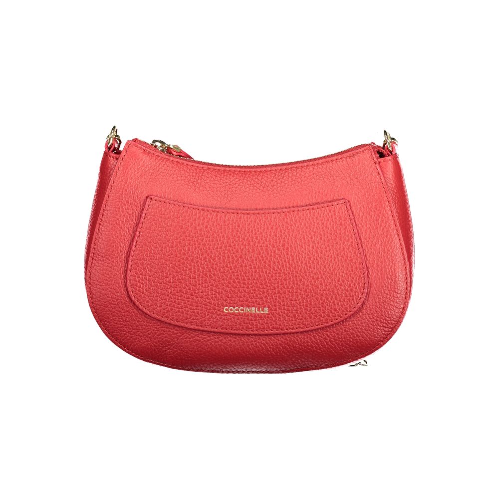 Coccinelle Rosso Pelle Handbag