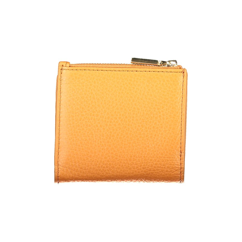 Coccinelle Arancione Pelle Wallet