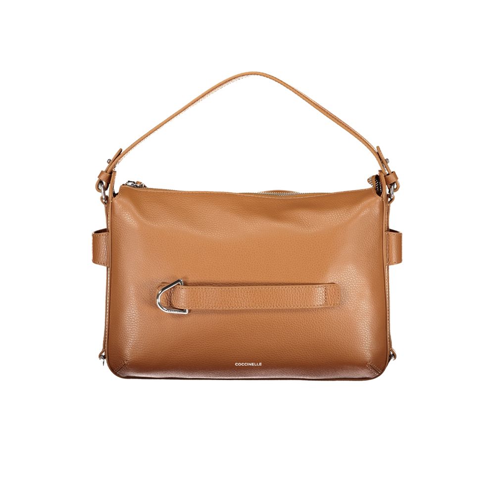 Coccinelle Marrone Leather Handbag