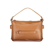 Coccinelle Marrone Leather Handbag