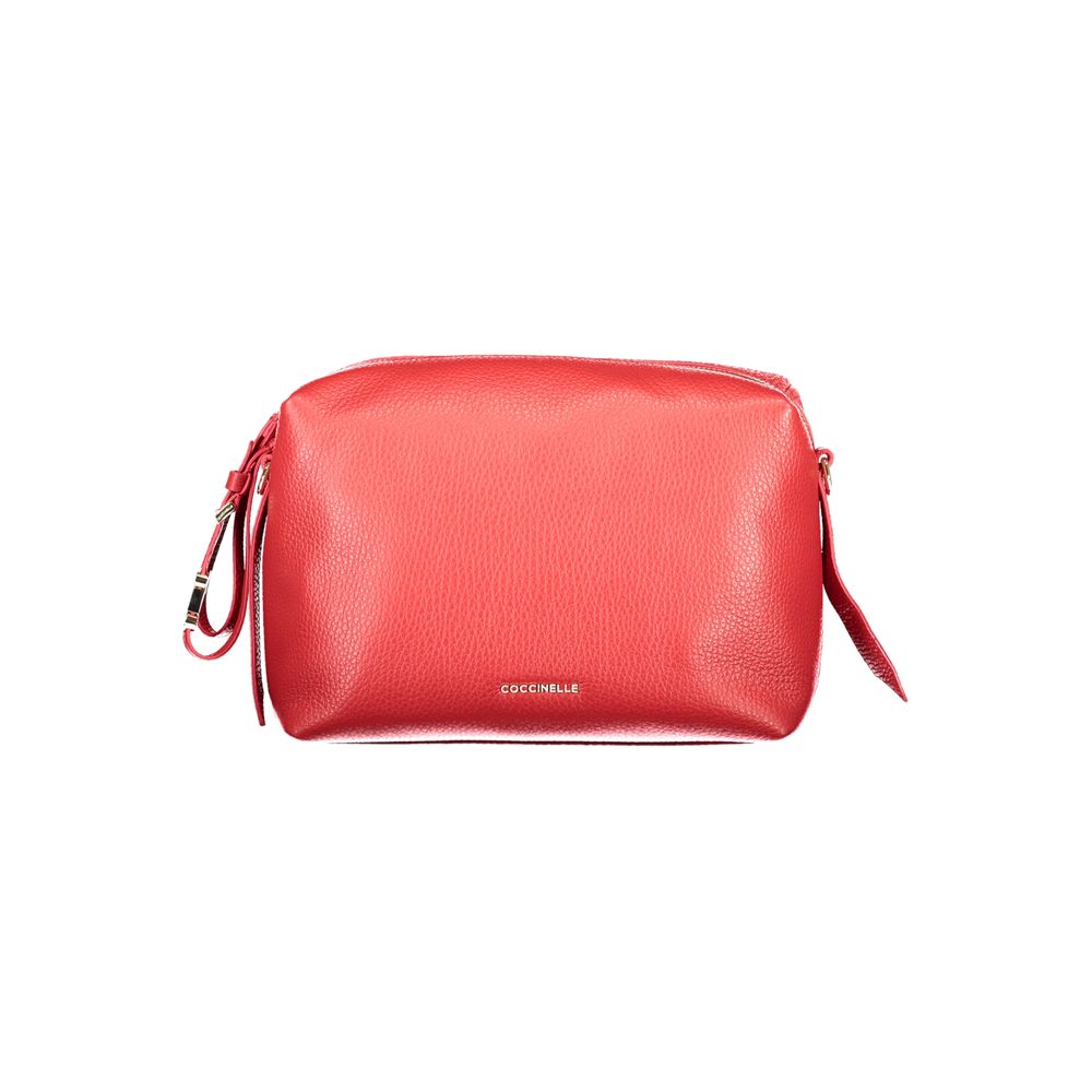 Coccinelle Rosso Pelle Handbag