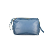 Coccinelle Blue Leather Shoulder Bag