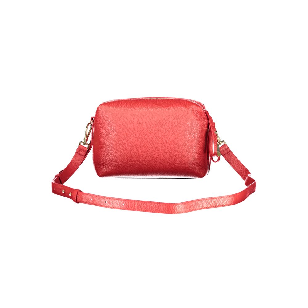 Coccinelle Rosso Pelle Handbag