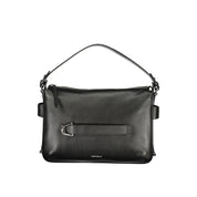 Coccinelle Nero Leather Ribbon Bag