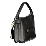 Coccinelle Nero Leather Ribbon Bag