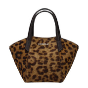 Dondup Brown Pony Skin Handbag