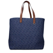 Fendi Blue Fabric Shoulder Bag