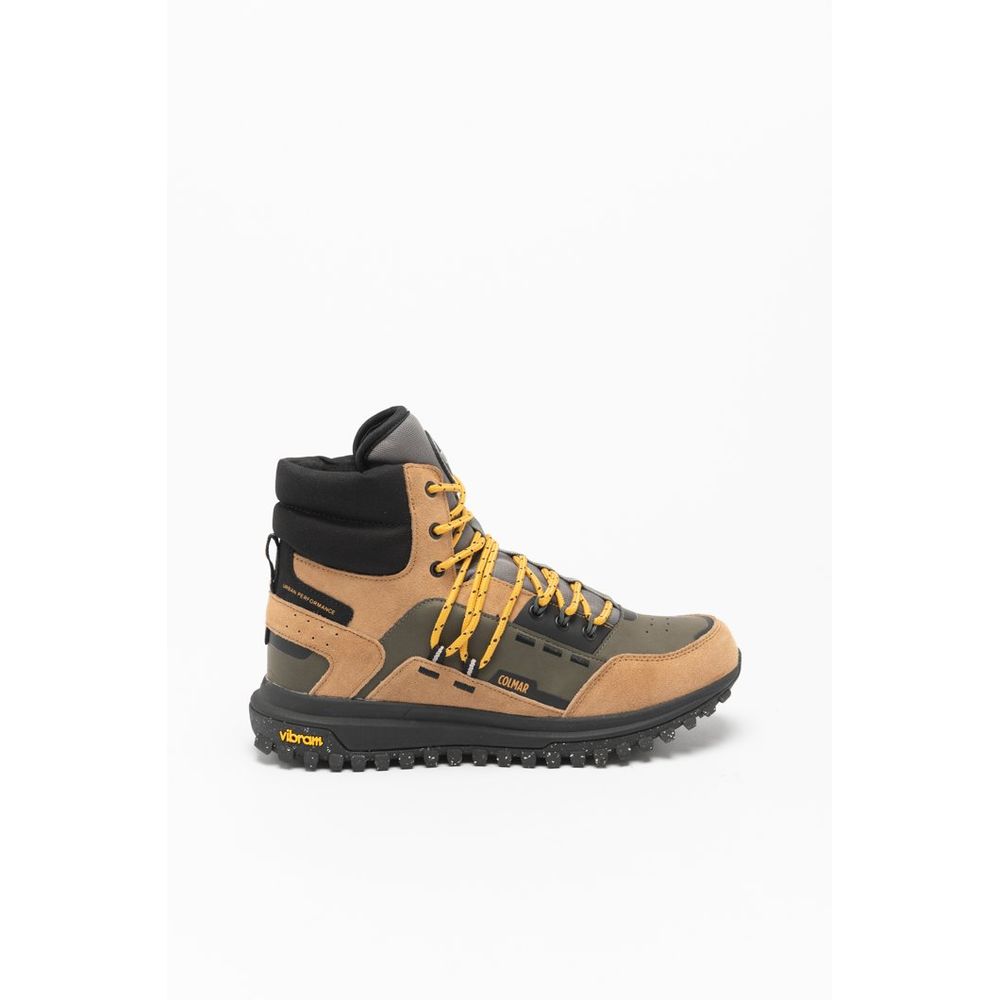 Colmar Brown-Multicolor Suede Ankle Boots