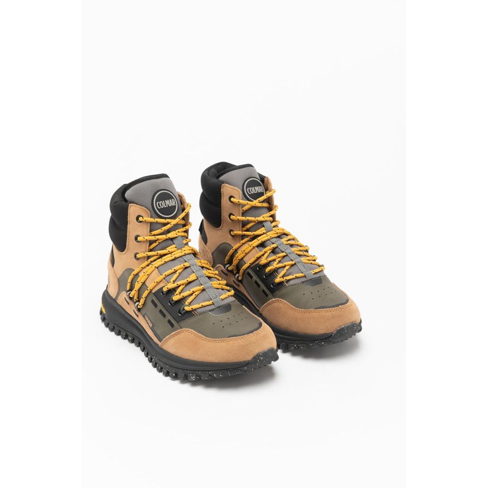 Colmar Brown-Multicolor Suede Ankle Boots