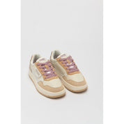 Colmar Off-White Multicolor Polyurethane Low Top Sneakers