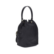 Prada Black Recycled Polyamide Bucket Bag