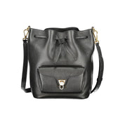 Coccinelle Black Leather Bucket Bag
