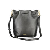Coccinelle Black Leather Bucket Bag