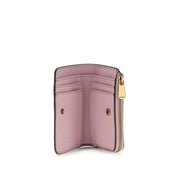PINKO Multicolor Calf Leather Zip Card Holder