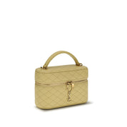 Saint Laurent Bicolor Calf Leather Shoulder Bag