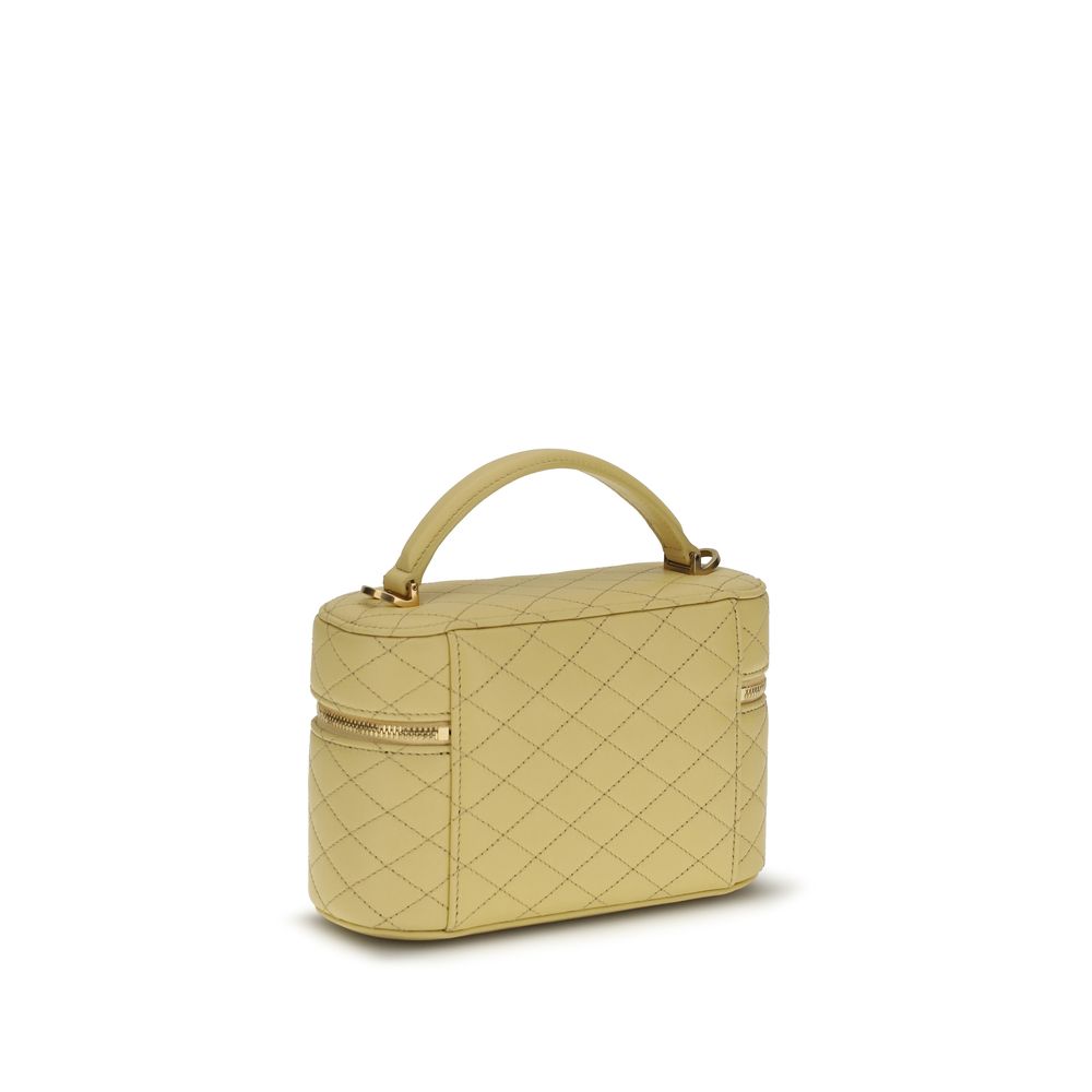 Saint Laurent Bicolor Calf Leather Shoulder Bag