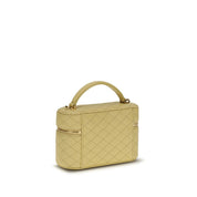 Saint Laurent Bicolor Calf Leather Shoulder Bag