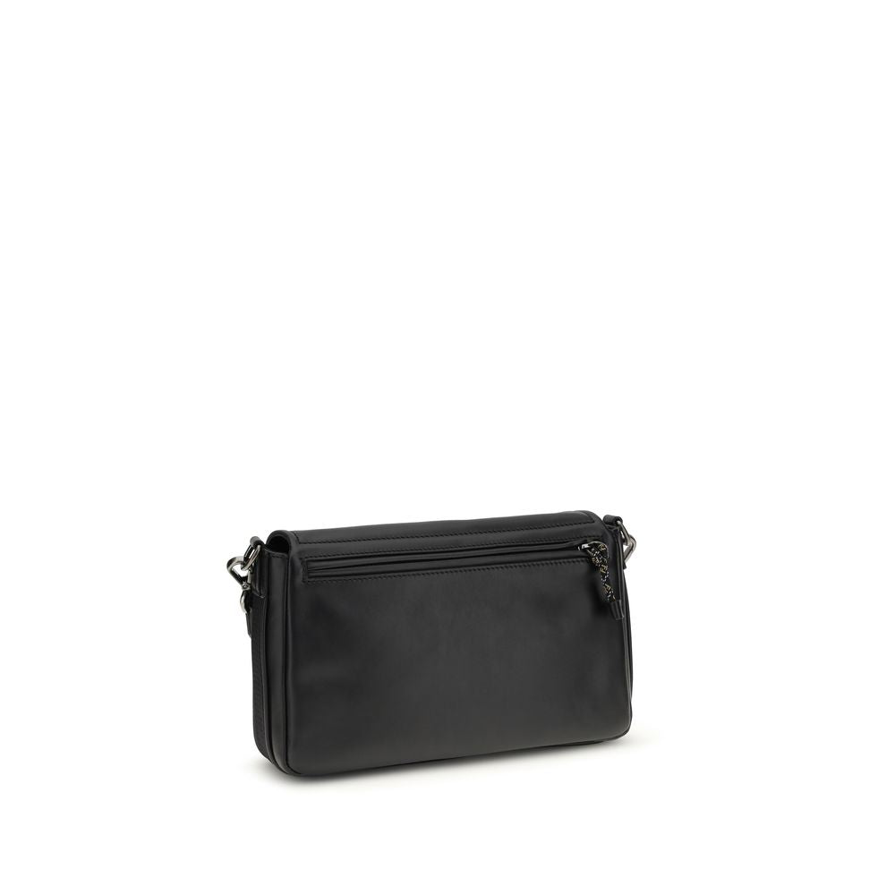 Fendi Black Calf Leather Shoulder Bag