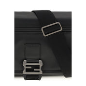 Fendi Black Calf Leather Shoulder Bag