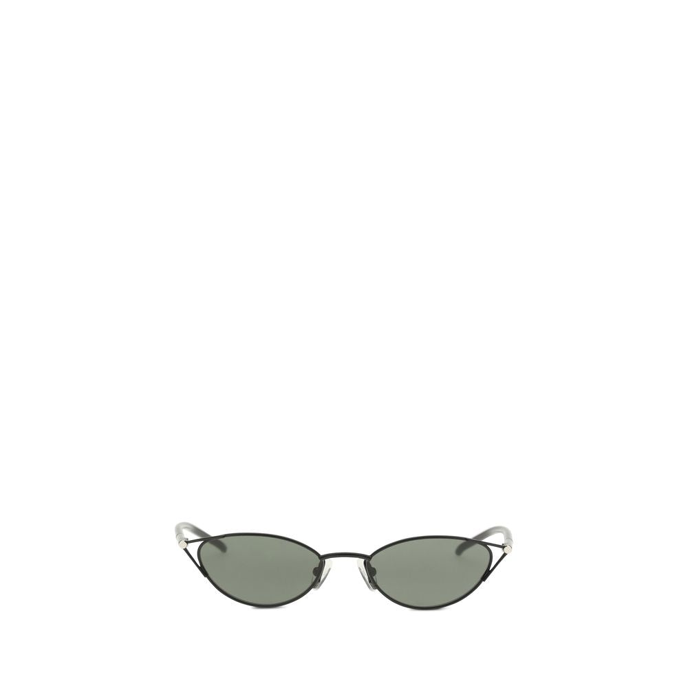 Alexander McQueen Black Acetate Cat-eye Sunglasses